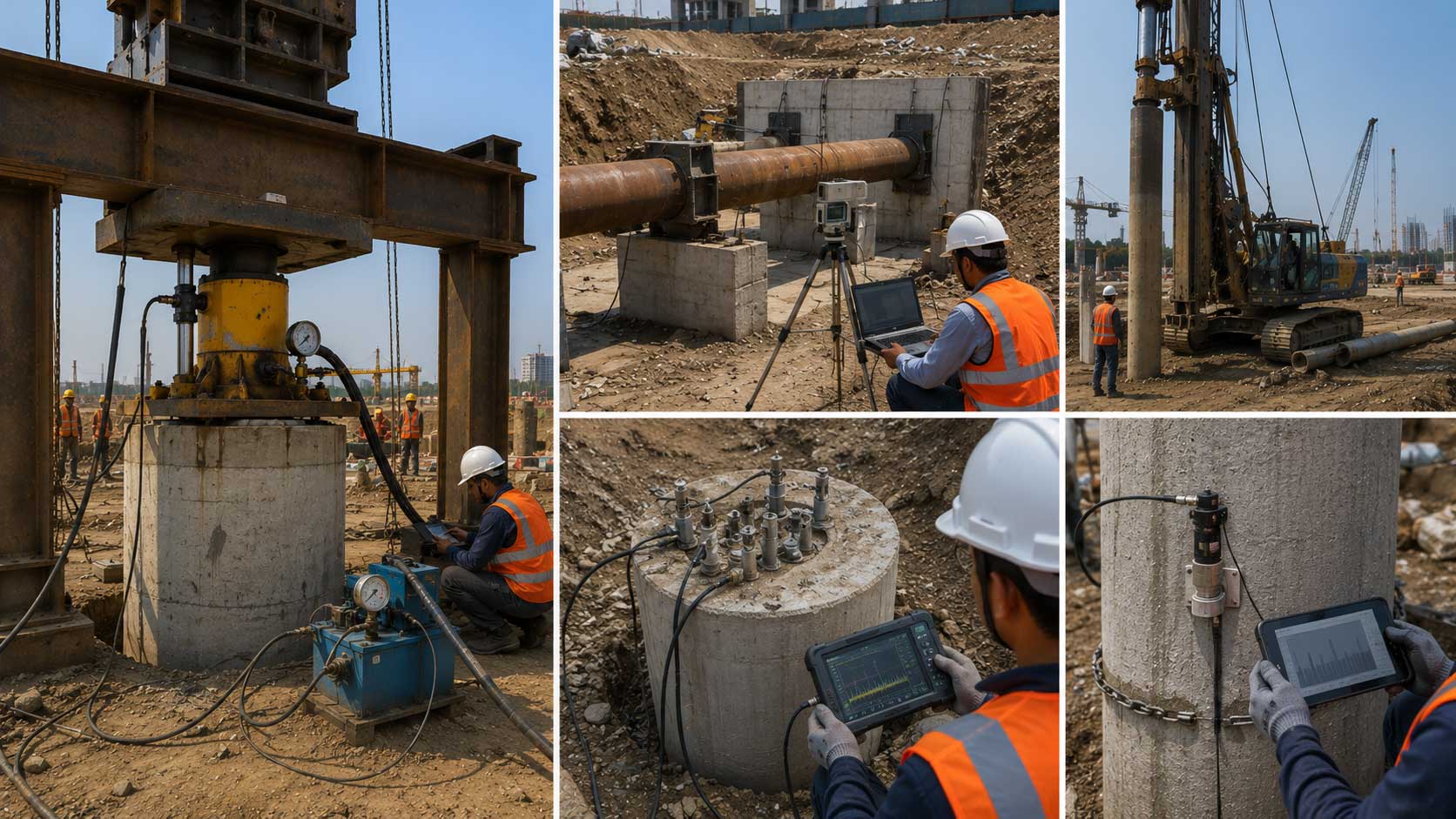 Testing Piling M S Piling & Foundations | Piling & Foundation Engineering